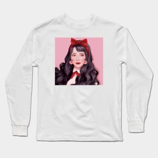 Red Bow Long Sleeve T-Shirt